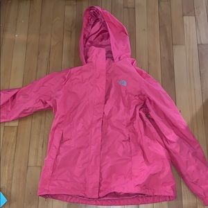 North Face rain jacket